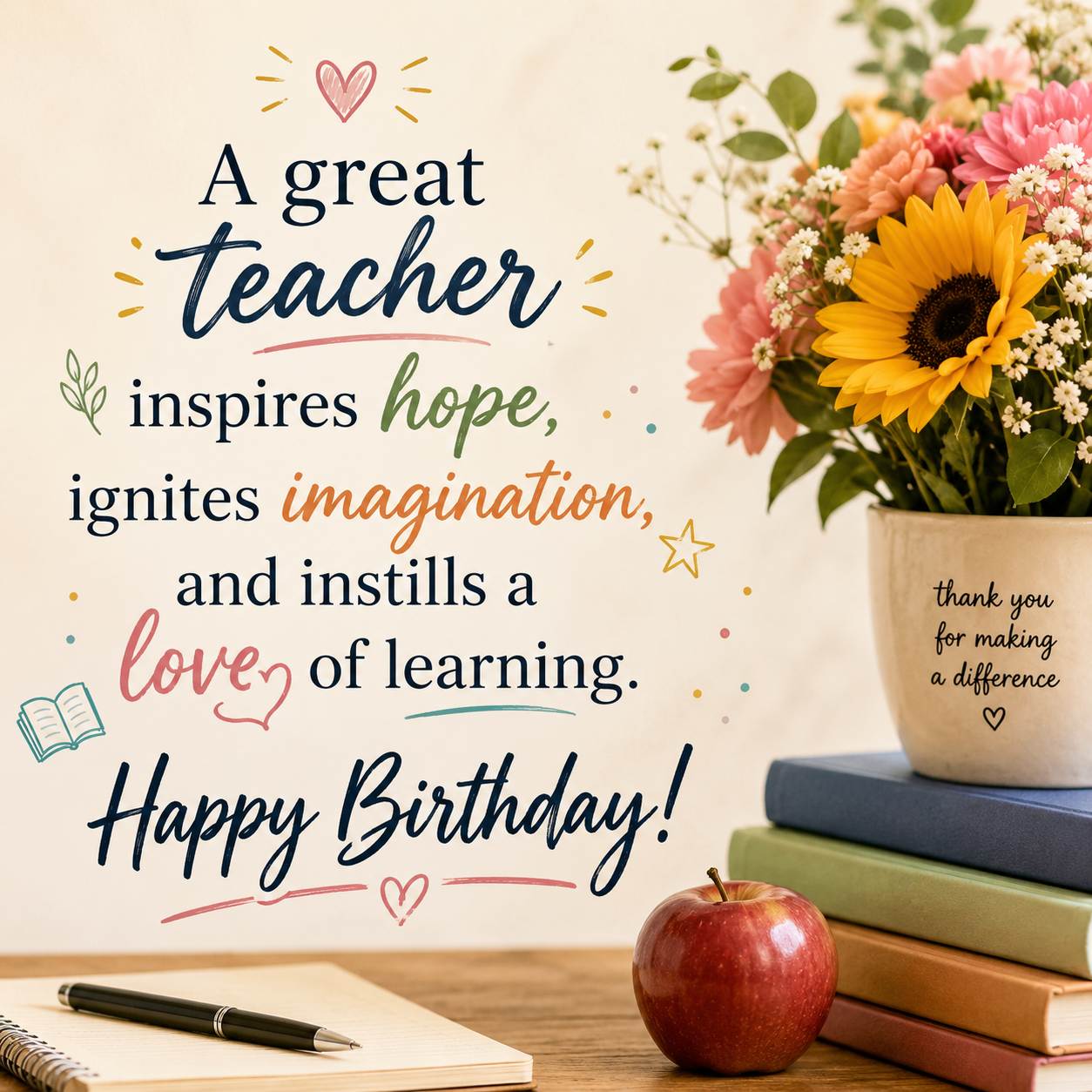 short and simple birthday wishes