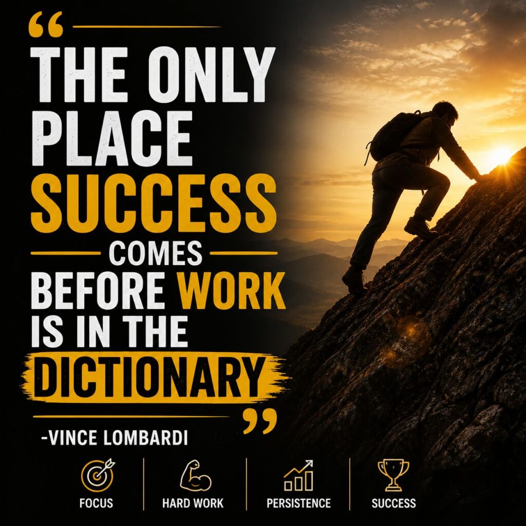 "Deep quotes aout hard work and success" cut through the noise of overnight-success culture. 