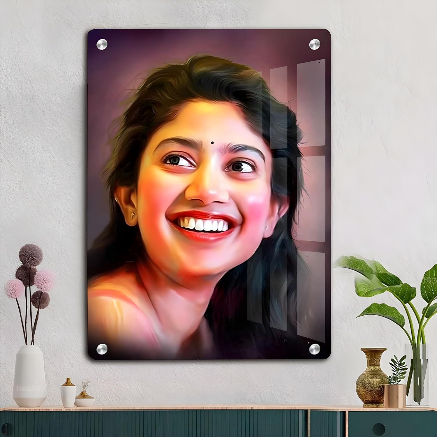 Personalised LED Photo Frame -wishmsg