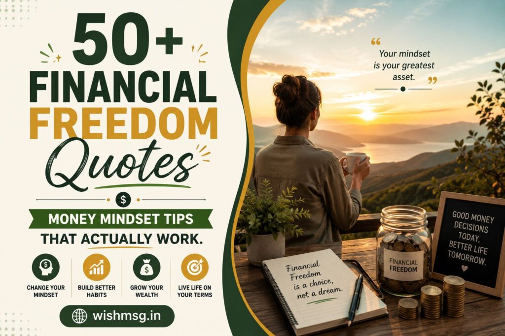 financial fredom quotes and meanings - wishmsg