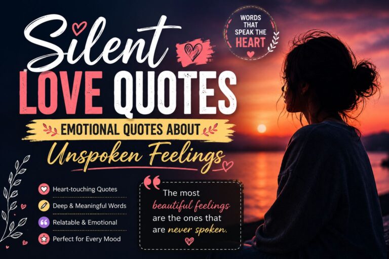 Silent Love Quotes-Emotional Quotes About Unspoken Feelings-wishmsg