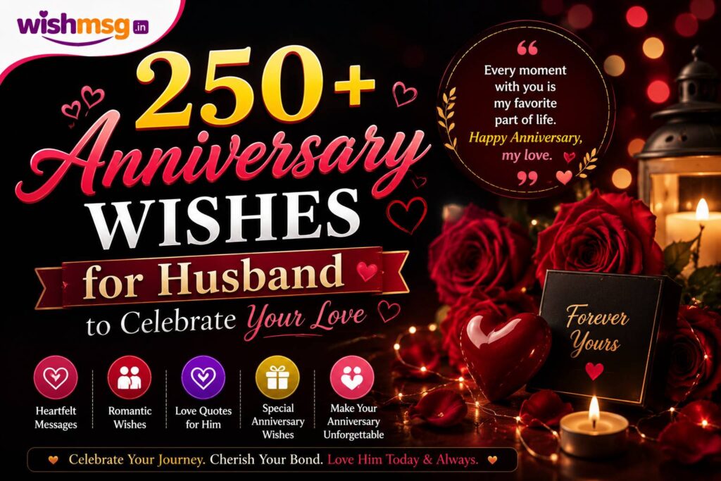 Short Anniversarary Wishes for Husband-wishmsg
