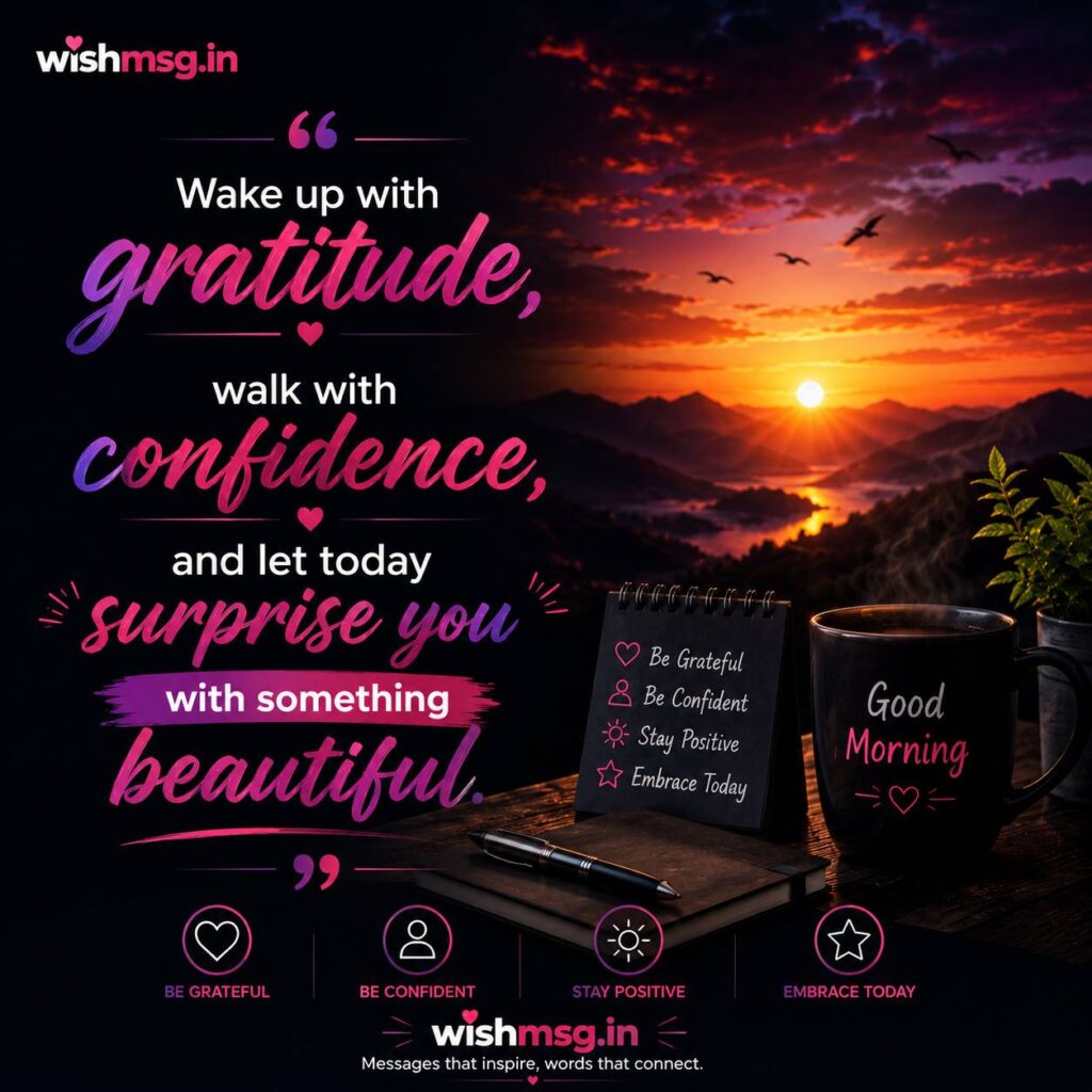Beautiful Good Morning Messages-wishsmsg