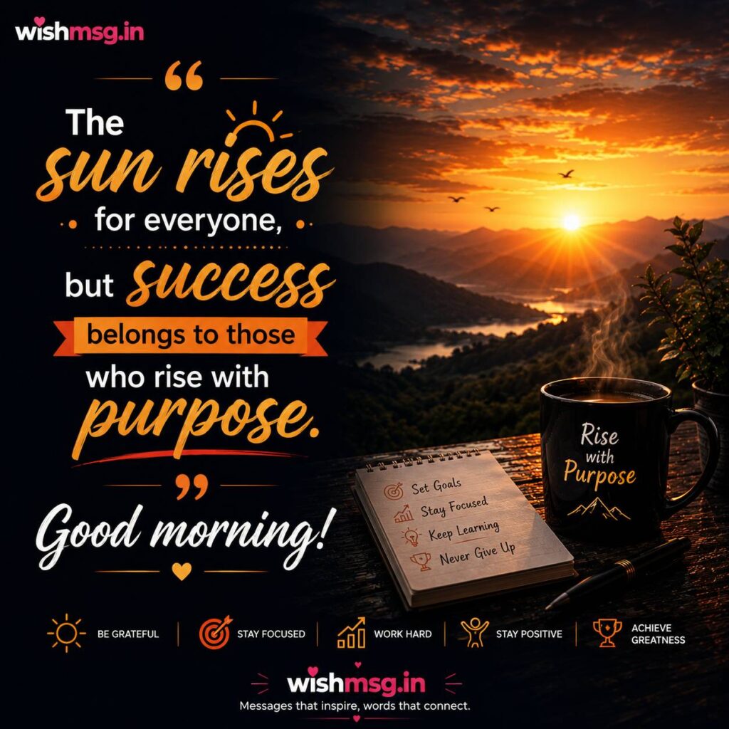 Good Morning Messages for Friends-wishmsg