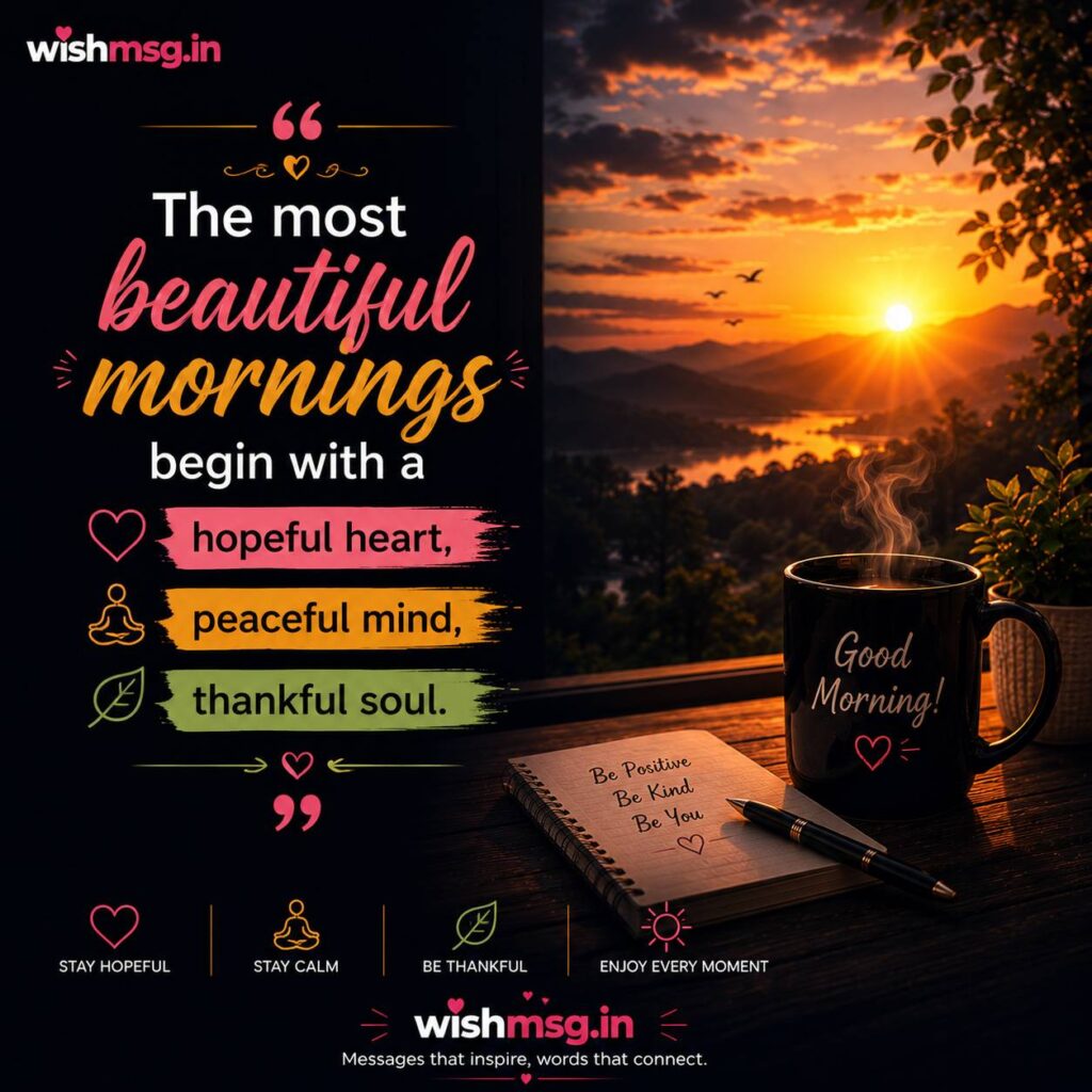 Heart Touching Good Morning Messages
