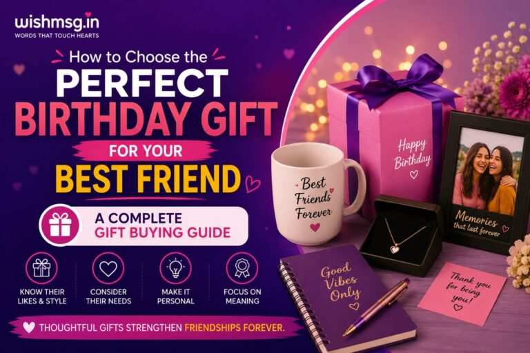 How to Choose the Perfect Birthday Gift for Your Best Friend A Complete Gift Buying Guide