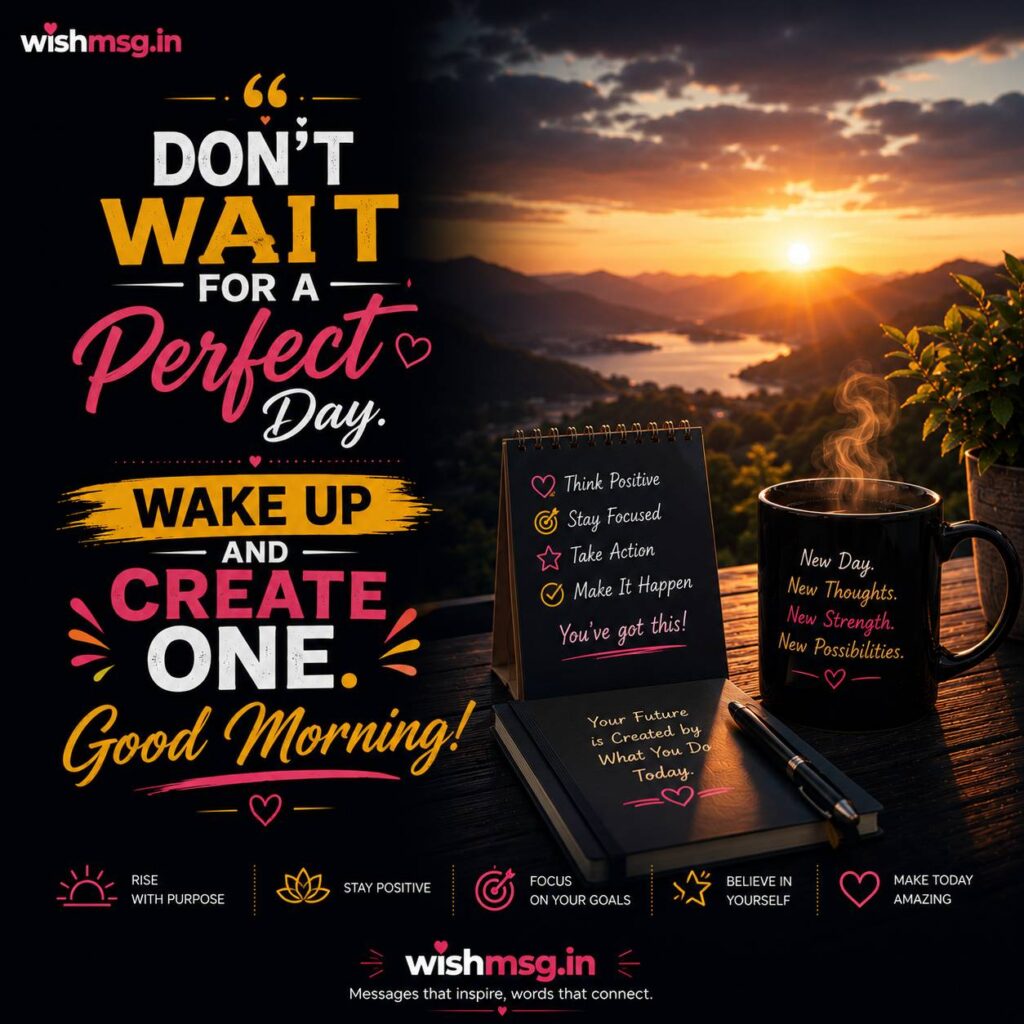 best inspirational good morning messages and quotes