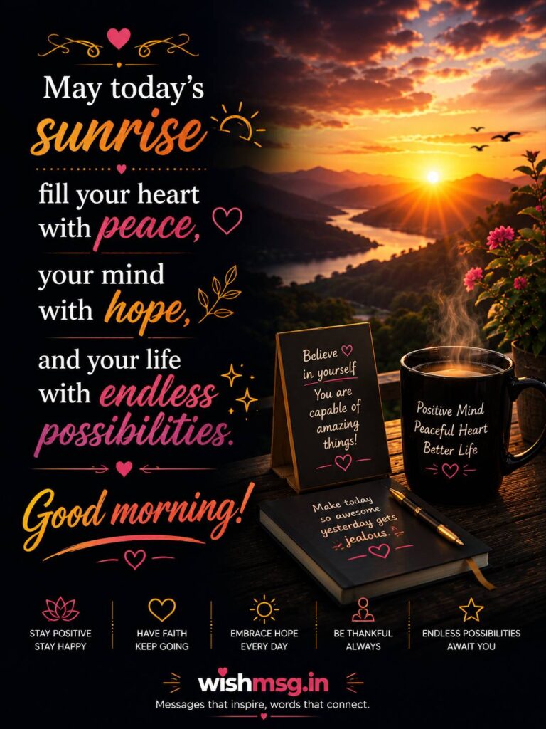 simple inspirational good morning quotes and messages images